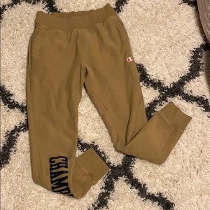 reverse weave champion sweatpants